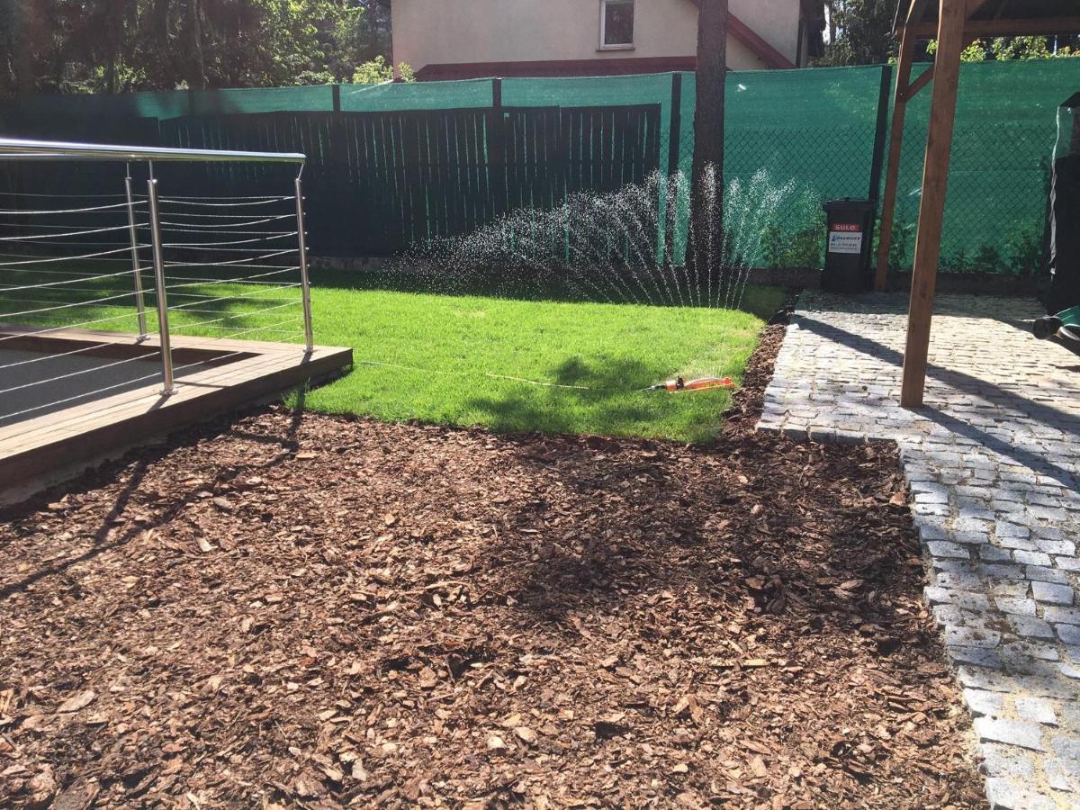 Luksusowy Apartament Pod Lasem, Otwock -Shared Garden, Sauna, Wood Hot Tub! Hot Tub Seasonal! Dış mekan fotoğraf